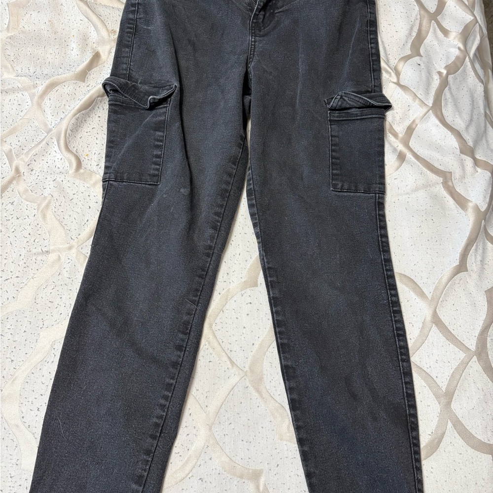 No Boundaries Black Jean w/ side pockets